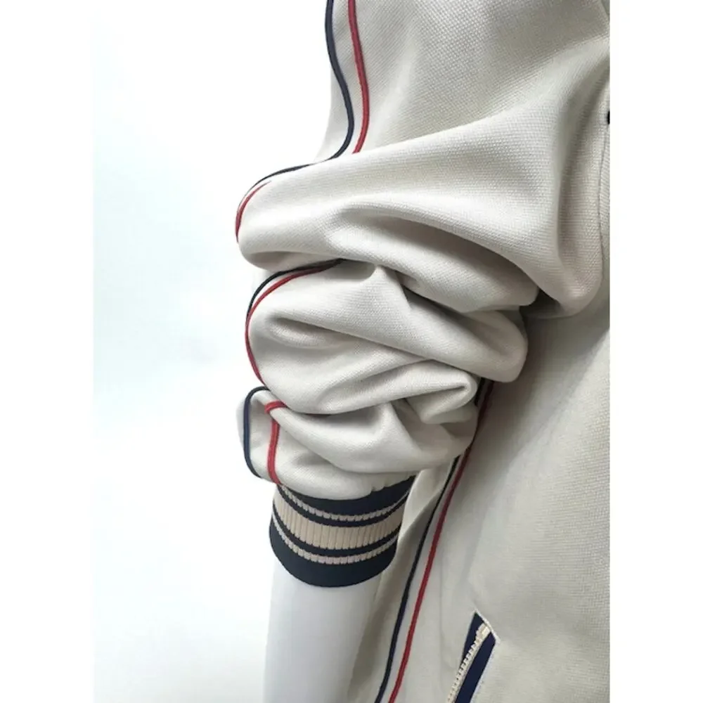 Gucci Interlocking G Technical Jersey Track Jacket NWT M Oversized